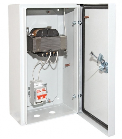 TDM ELECTRIC SQ1601-0013 Ящик с трансформатором понижающим ЯТП-0,25 220/12-2авт. IP54 TDM